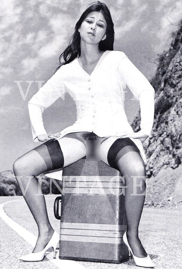 Vintage Pin Up Model Art photography Nude Woman 4" x 6" 00526
