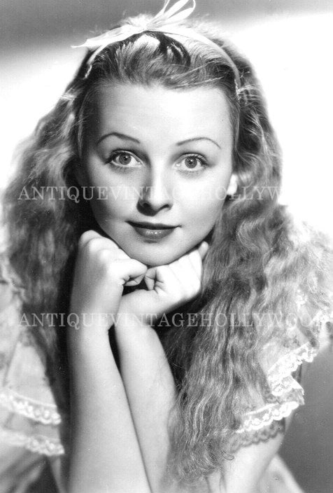 American actress Charlotte Henry, best known for her leading role in the 1933 film *Alice in Wonderland*. A00063