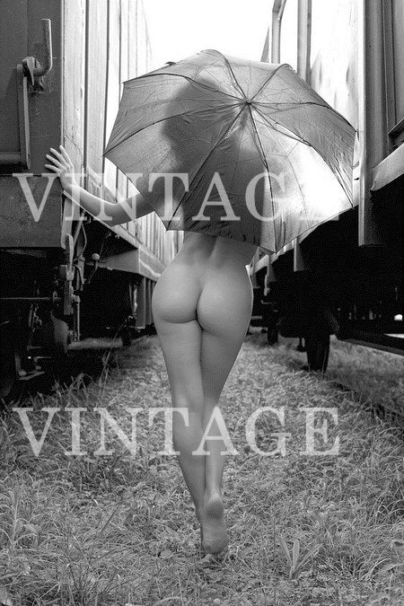 Vintage Pin Up Model Art photography Nude Woman 4" x 6"  00846