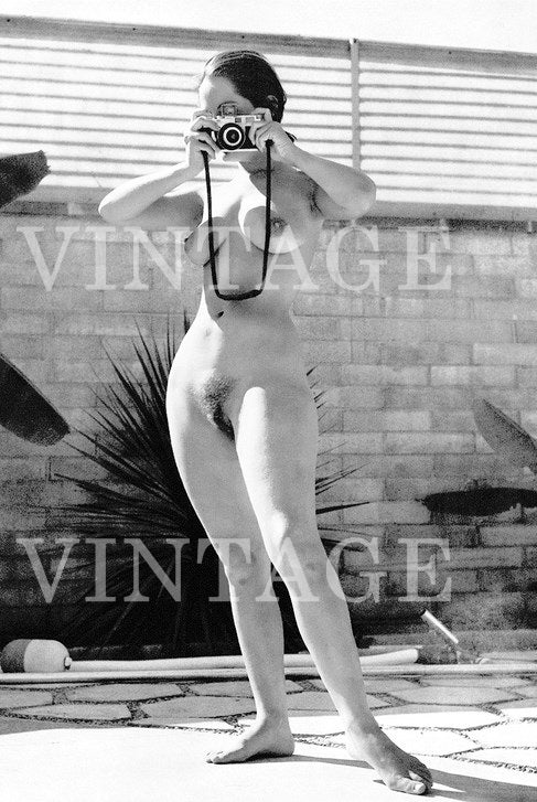 Vintage Pin Up Model Art photography Nude Woman 4" x 6"  00917